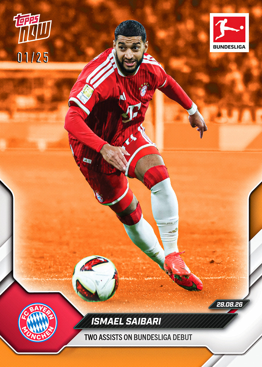Ismael Saibari - 2026-27 Bundesliga Topps NOW - Card 5 - Image 5