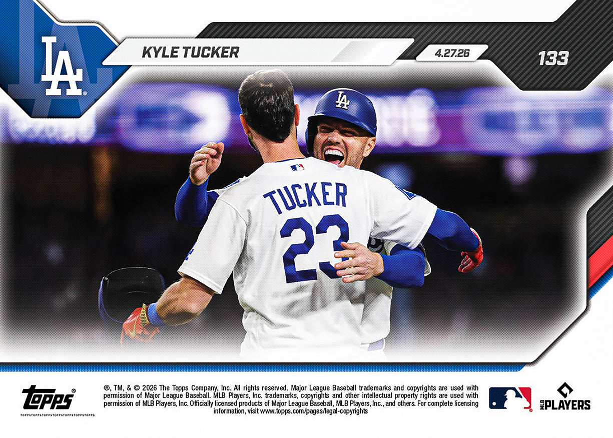 Kyle Tucker - 2026 MLB Topps NOW - Card 133 - PR: 811 - Image 2