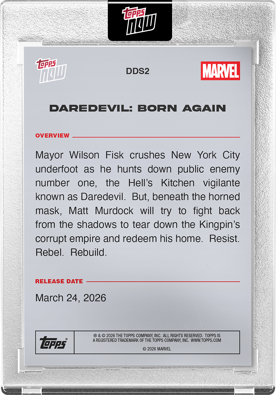 2026 Marvel Topps NOW Daredevil: Born Again Season 2 - PR: 8482 - Image 8