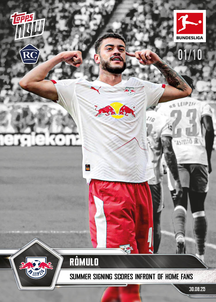 Romulo - 2025-26 Bundesliga Topps NOW - Card 14 - PR: 285 - Image 4