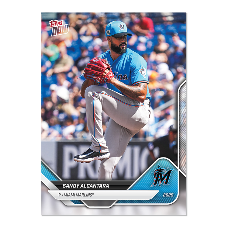 Alternative view of 2025 Miami Marlins MLB Topps NOW Road To Opening Day 11-Card Team Set - PR: 271