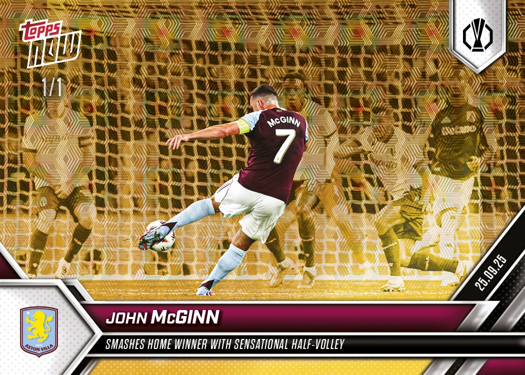 John McGinn - 2025-26 UEL Topps NOW Card 2 - PR: 171 - Image 2