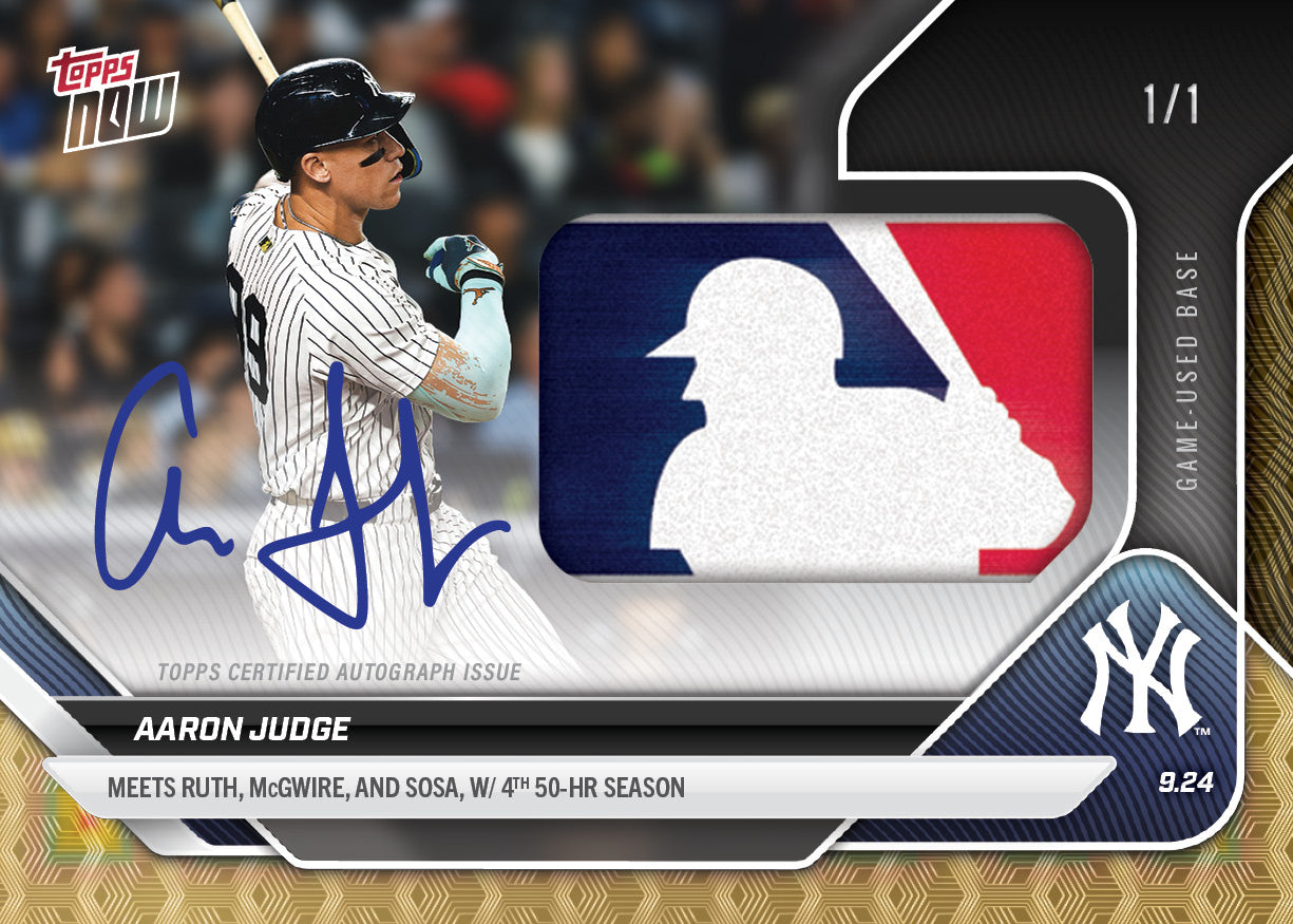 Alternative view of Aaron Judge - 2025 MLB Topps NOW - Card 764 - PR: 10765