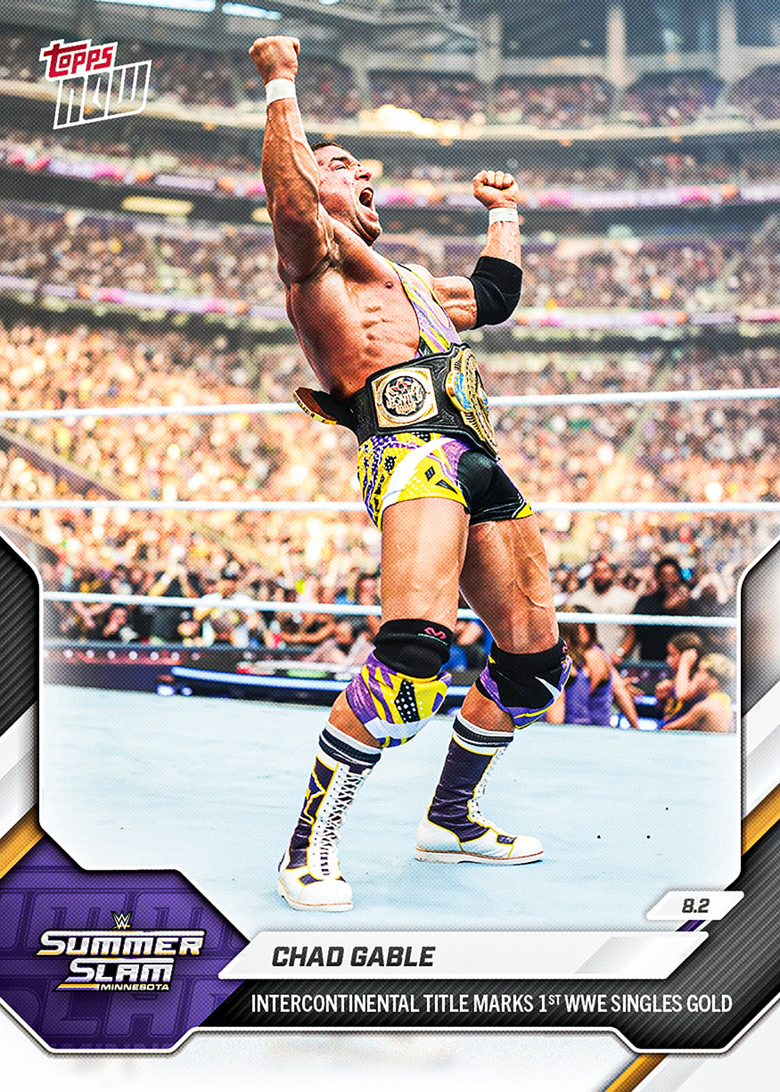 Chad Gable - 2026 WWE Topps NOW - Card 83 - PR: 1223