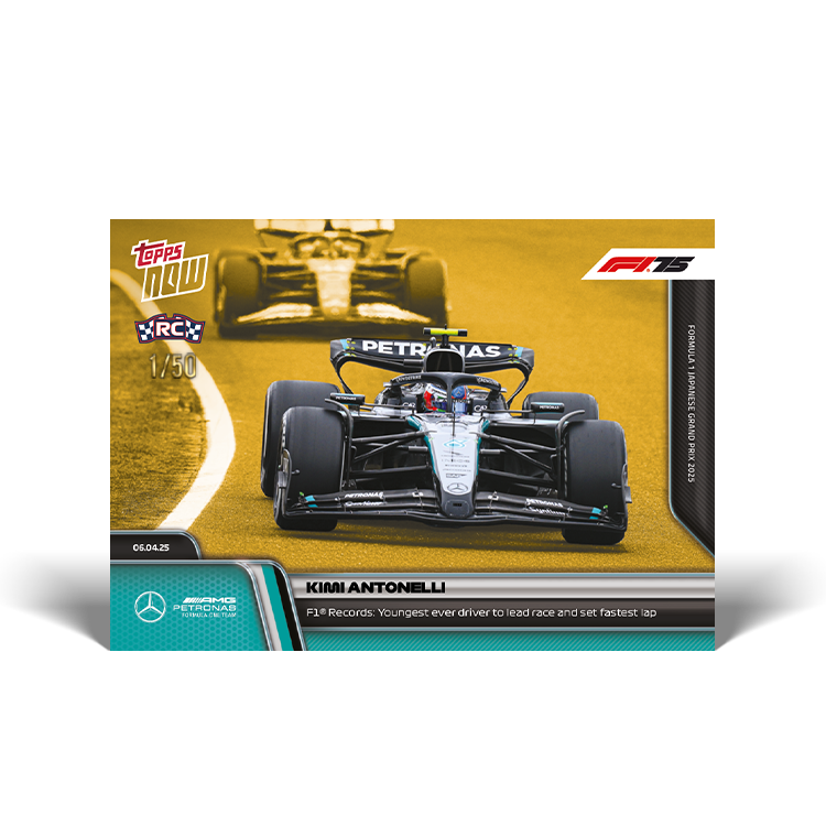 Kimi Antonelli - 2025 Formula 1 Topps NOW Card 28 - PR: 1714 - Image 7