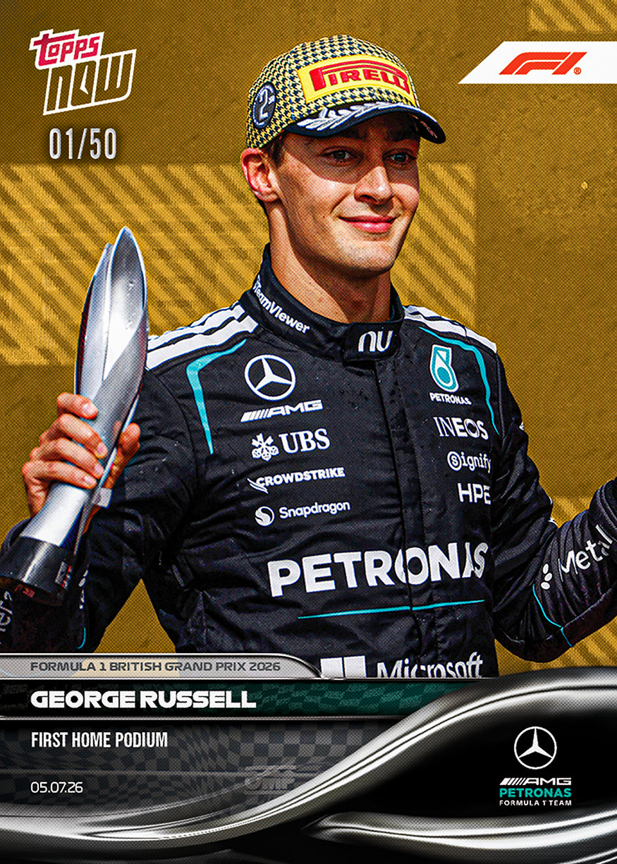 George Russell - 2026 Formula 1 Topps NOW - Card 45 - PR: 3031 - Image 6