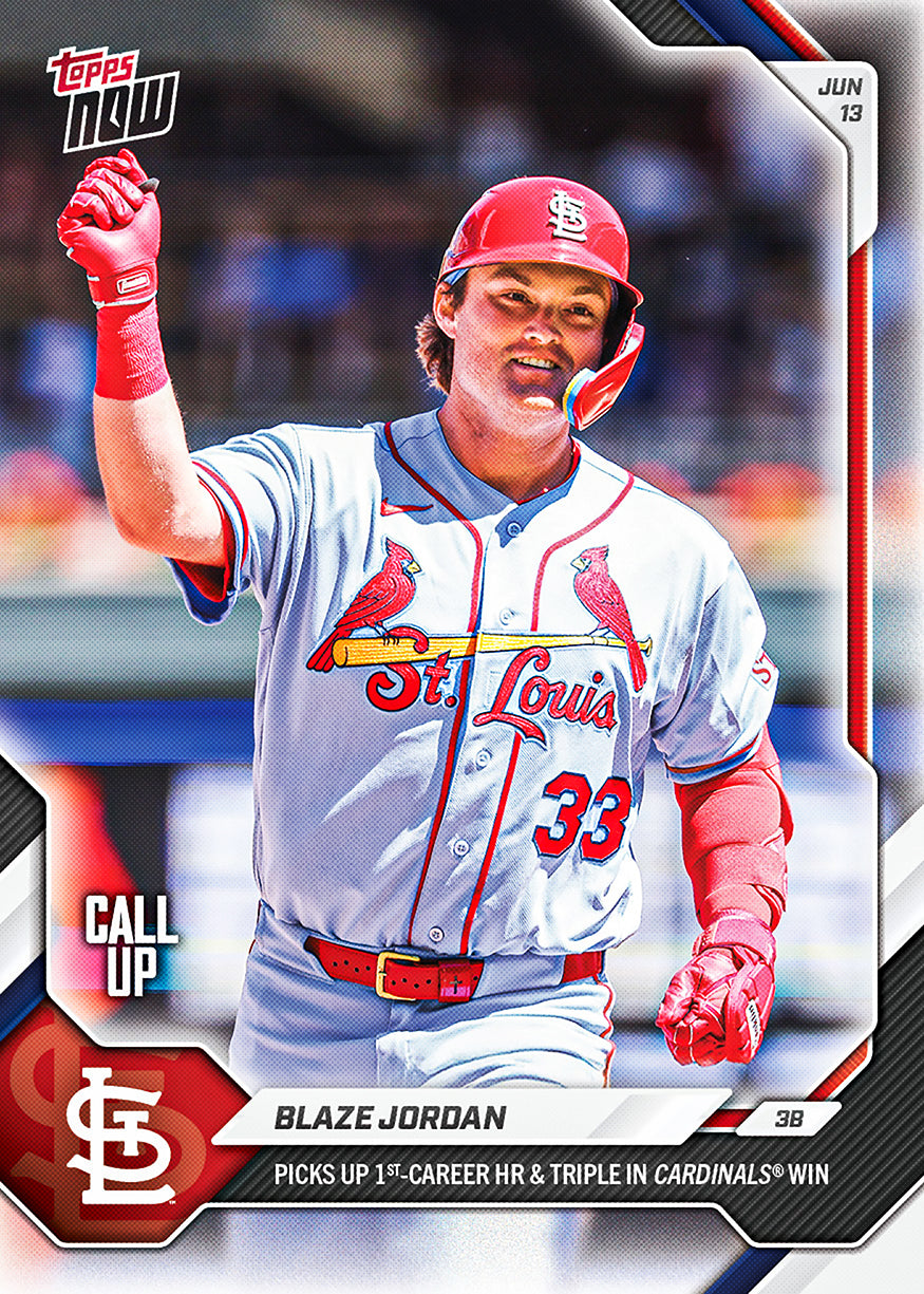 Blaze Jordan - 2026 MLB Topps NOW - Card 326 - PR: 1341