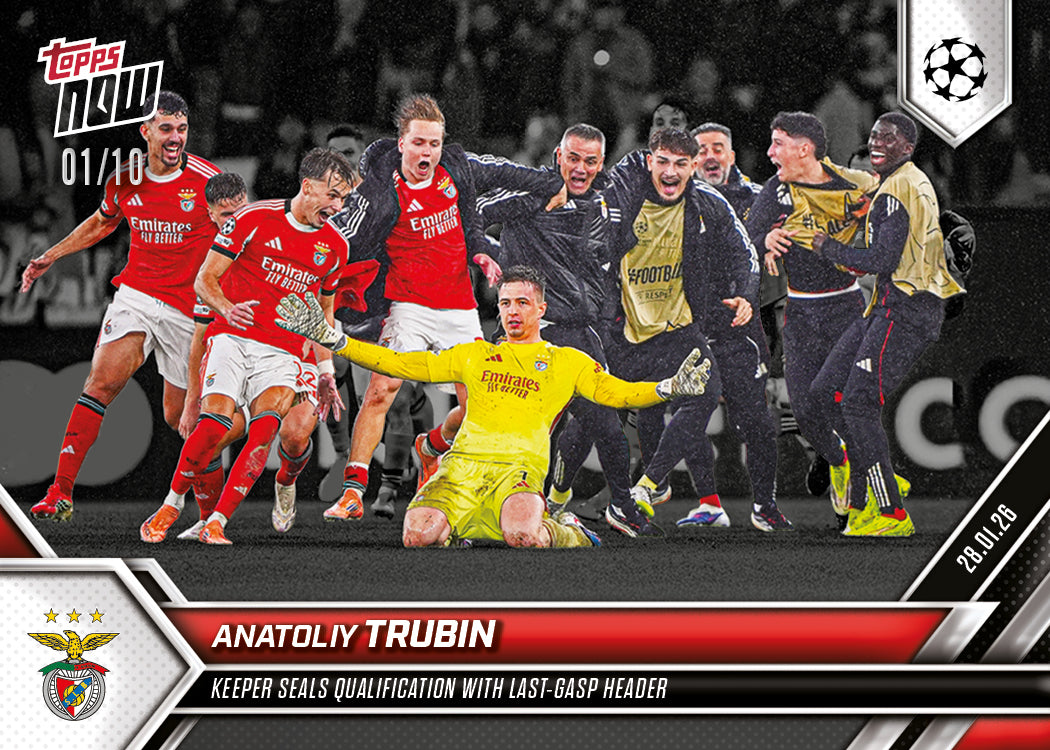 Anatoliy Trubin - 2025-26 UCL Topps NOW - Card 81 - PR: 1716 - Image 6