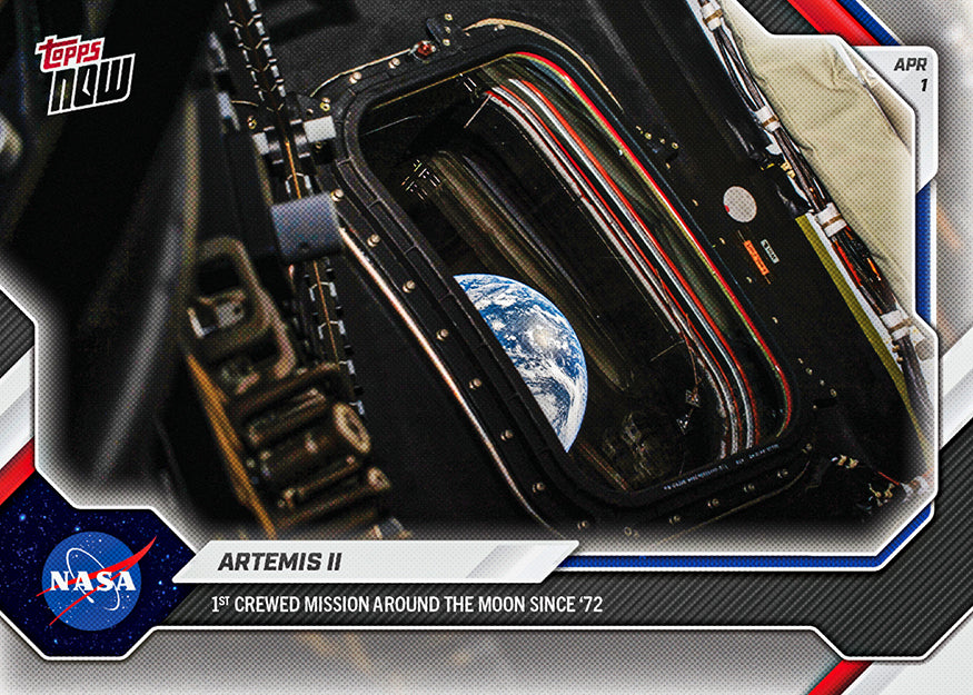 Artemis II - 2026 Topps NOW Card A201 - PR: 24420 - Image 3