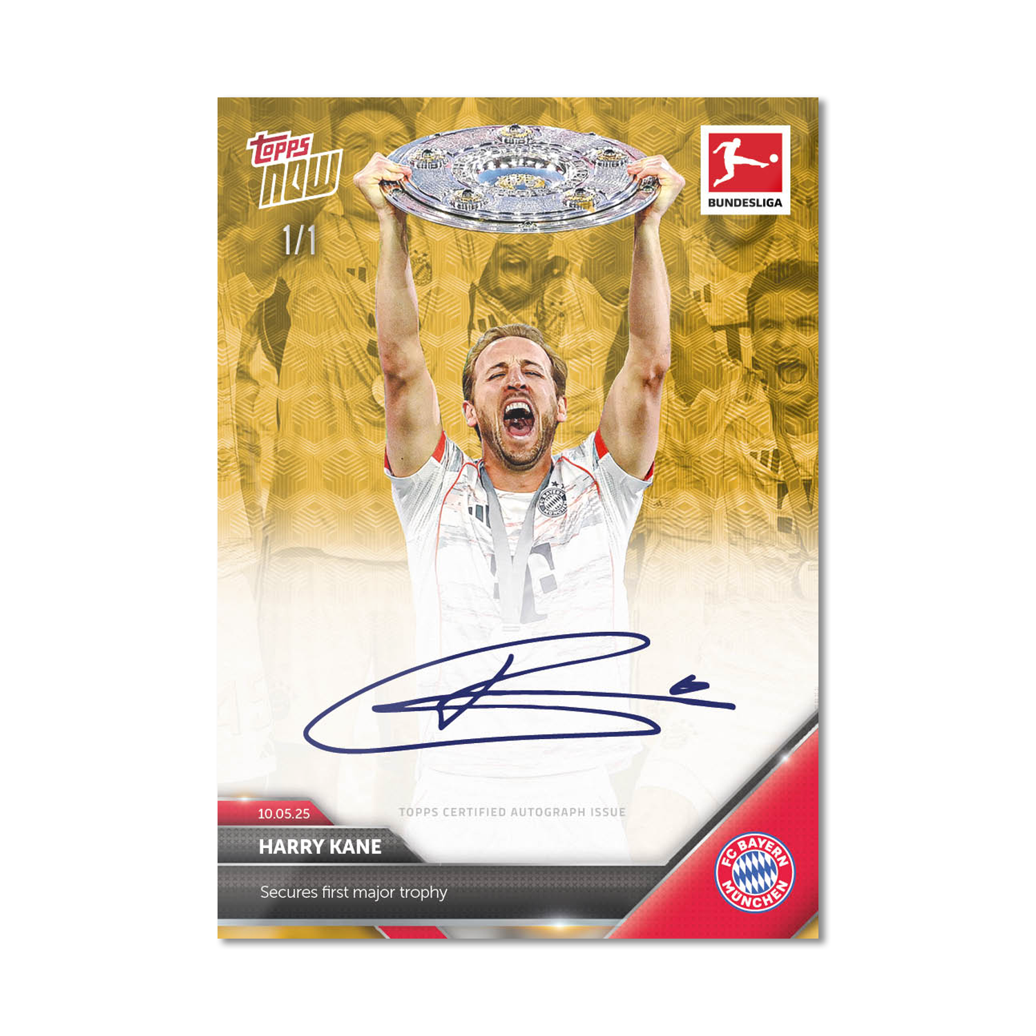 Harry Kane - 2024-25 Bundesliga Topps NOW - Card 189 - LOOK FOR AUTO OR RELIC - PR: 2578 - Image 3