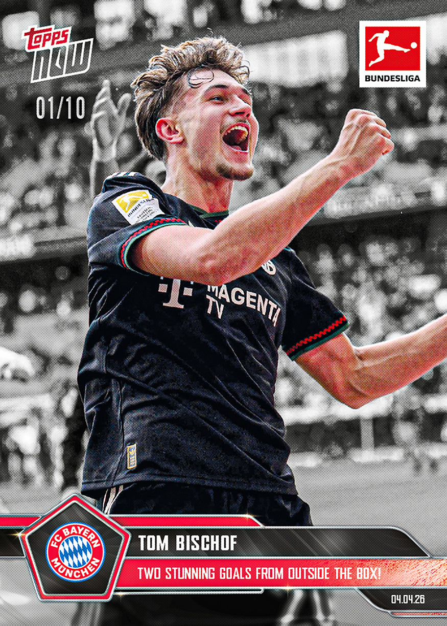 Tom Bischof - 2025-26 Bundesliga Topps NOW - Card 161 - PR: 864 - Image 4