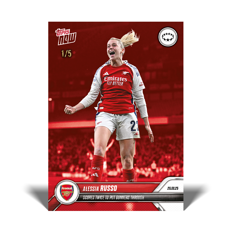Alessia Russo - 2024-25 UWCL Topps NOW - Card 21 - PR: 604 - Image 3