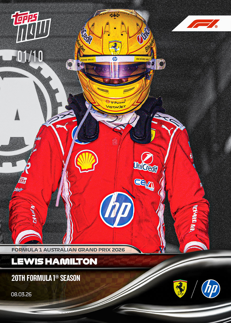 Lewis Hamilton - 2026 Formula 1 Topps NOW - Card 13 - PR: 6056 - Image 4