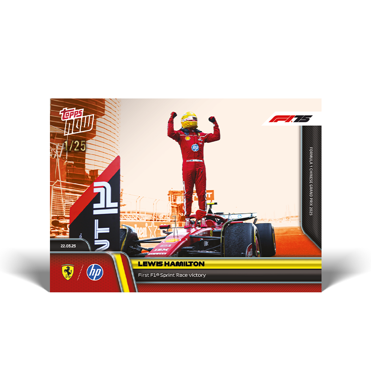 Lewis Hamilton - 2025 Formula 1 Topps NOW Card 20 - PR: 2509 - Image 5