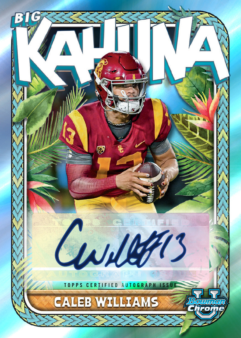 2023 Bowman University Chrome Football - Hobby Box - Image 8