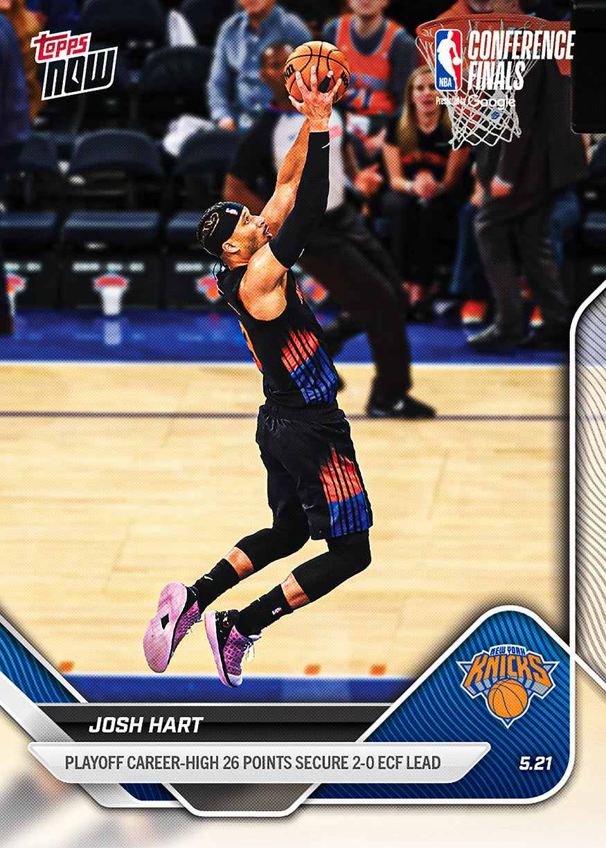 Josh Hart - 2025-26 NBA Topps NOW - Card 317 - PR: 1125