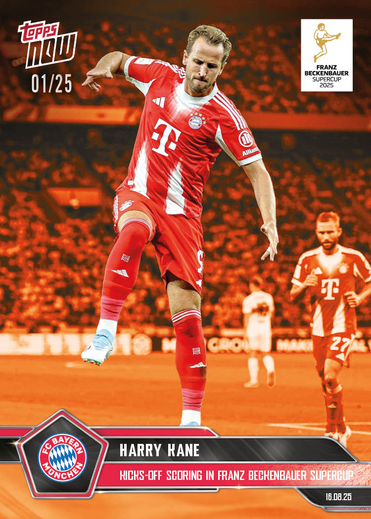 Harry Kane - 2025-26 Bundesliga Topps NOW Card 2 - PR: 538 - Image 5