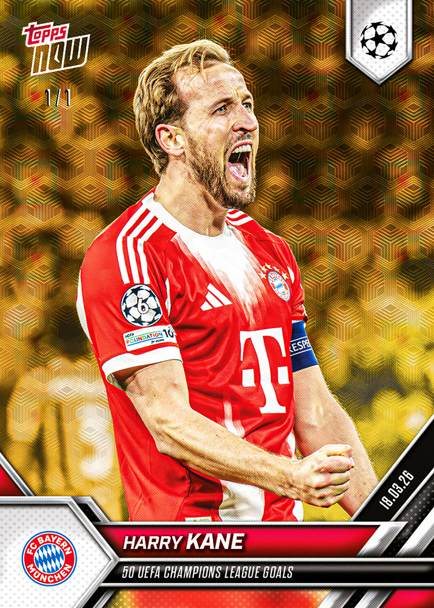 Harry Kane - 2025-26 UCL Topps NOW - Card 110 - PR: 1148 - Image 3