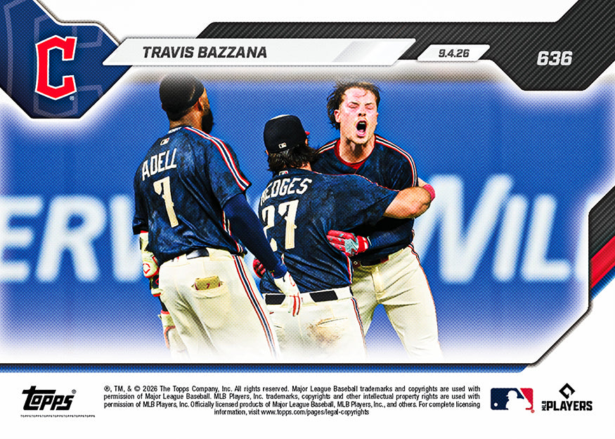 Travis Bazzana - 2026 MLB Topps NOW - Card 636 - Image 2
