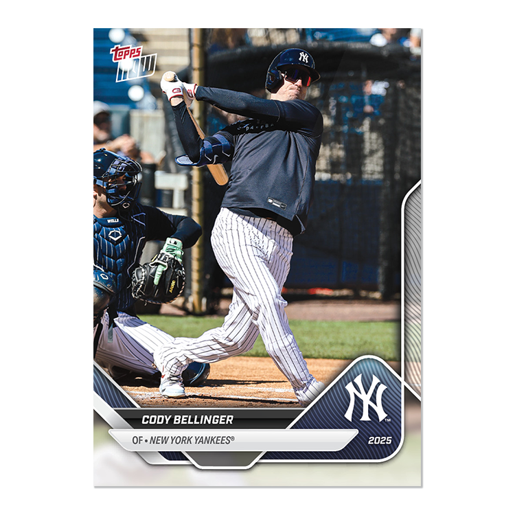 2025 New York Yankees MLB Topps NOW Road To Opening Day 11-Card Team Set - PR: 2039 - Image 4