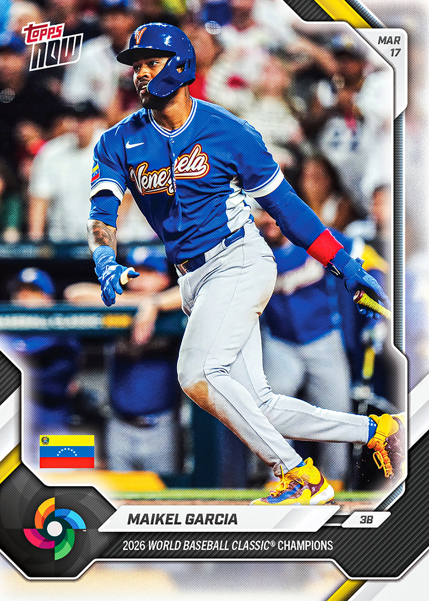 2026 Topps NOW Baseball – Team Venezuela – World Baseball Classic Championship Set - PR:1084 - Image 5