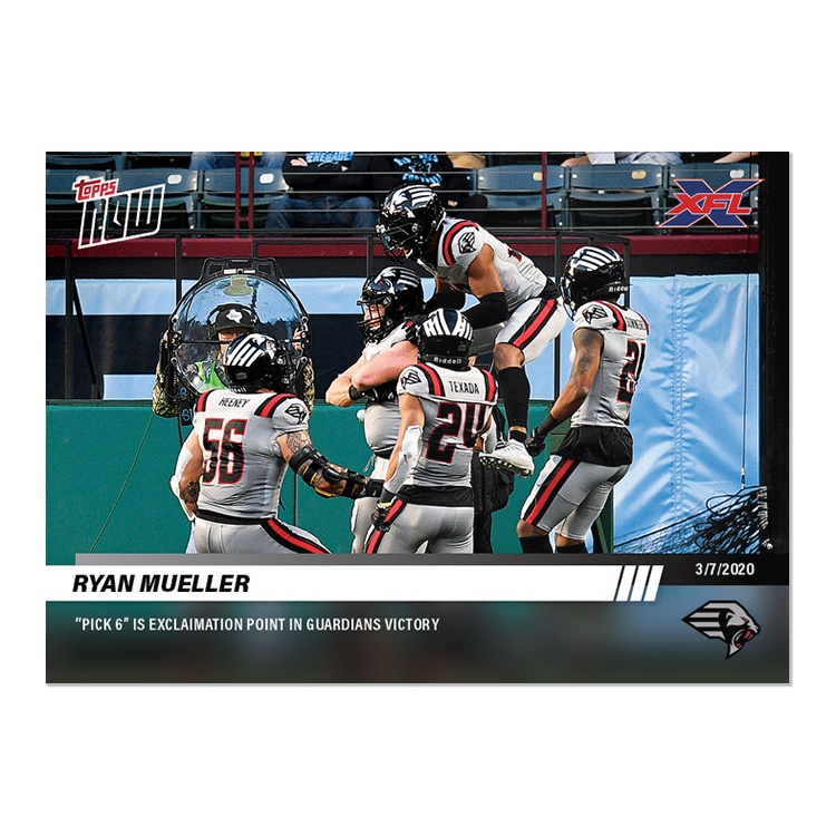 5-Card Bundle - XFL TOPPS NOW Cards 26-30 - Image 2