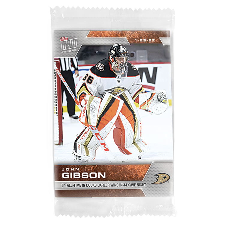 2021-22 NHL TOPPS NOW 16-Sticker Pack - Stickers #262-277