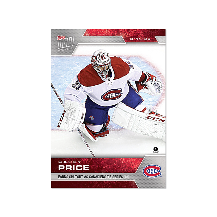 NHL TOPPS NOW 15-Sticker Pack - Stickers SCP57 - SCP71 - Print Run: 154 - Image 6