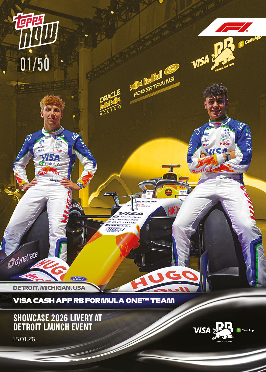 Visa Cash App RB Formula One Team - 2026 Formula 1 Topps NOW - Card 2 - PR: 1785 - Image 7
