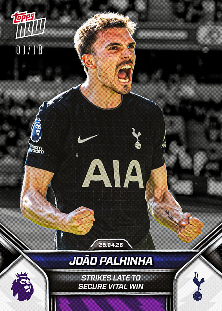 João Palhinha - 2025-26 Premier League Topps NOW - Card 182 - PR: 400 - Image 4