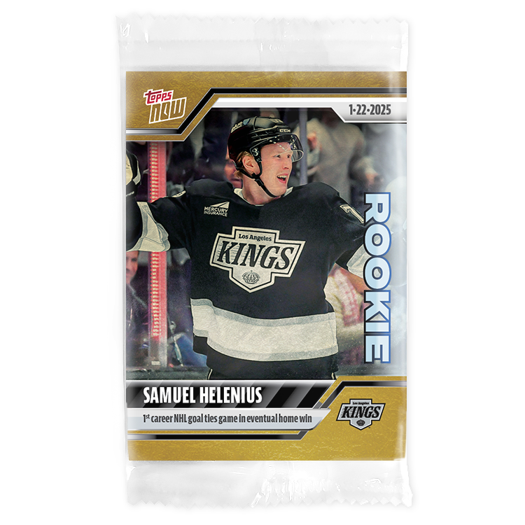 Samuel Helenius - 2024-25 NHL Topps NOW - Sticker 95 - PR: 240 - Image 2