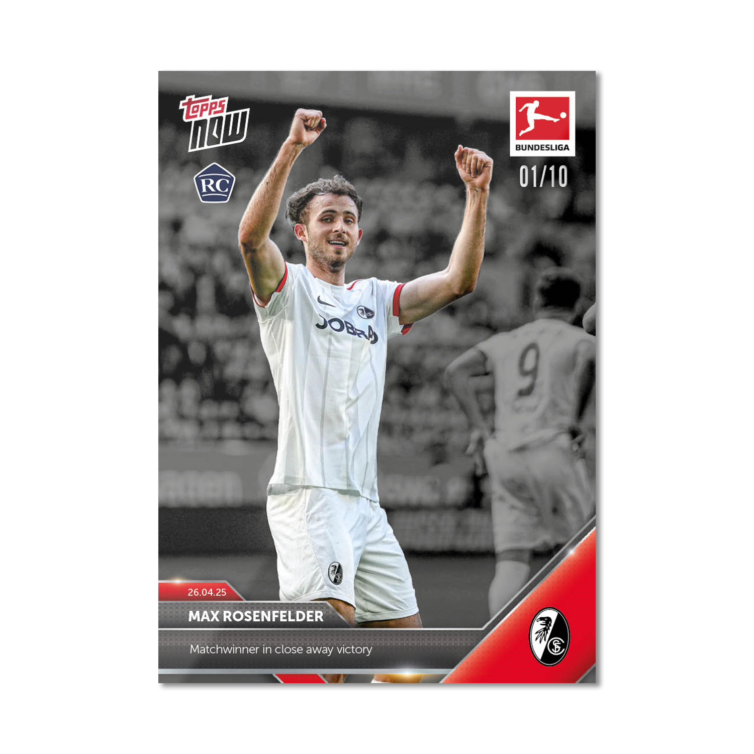 Max Rosenfelder - 2024-25 Bundesliga Topps NOW Card 172 - PR: 129 - Image 5