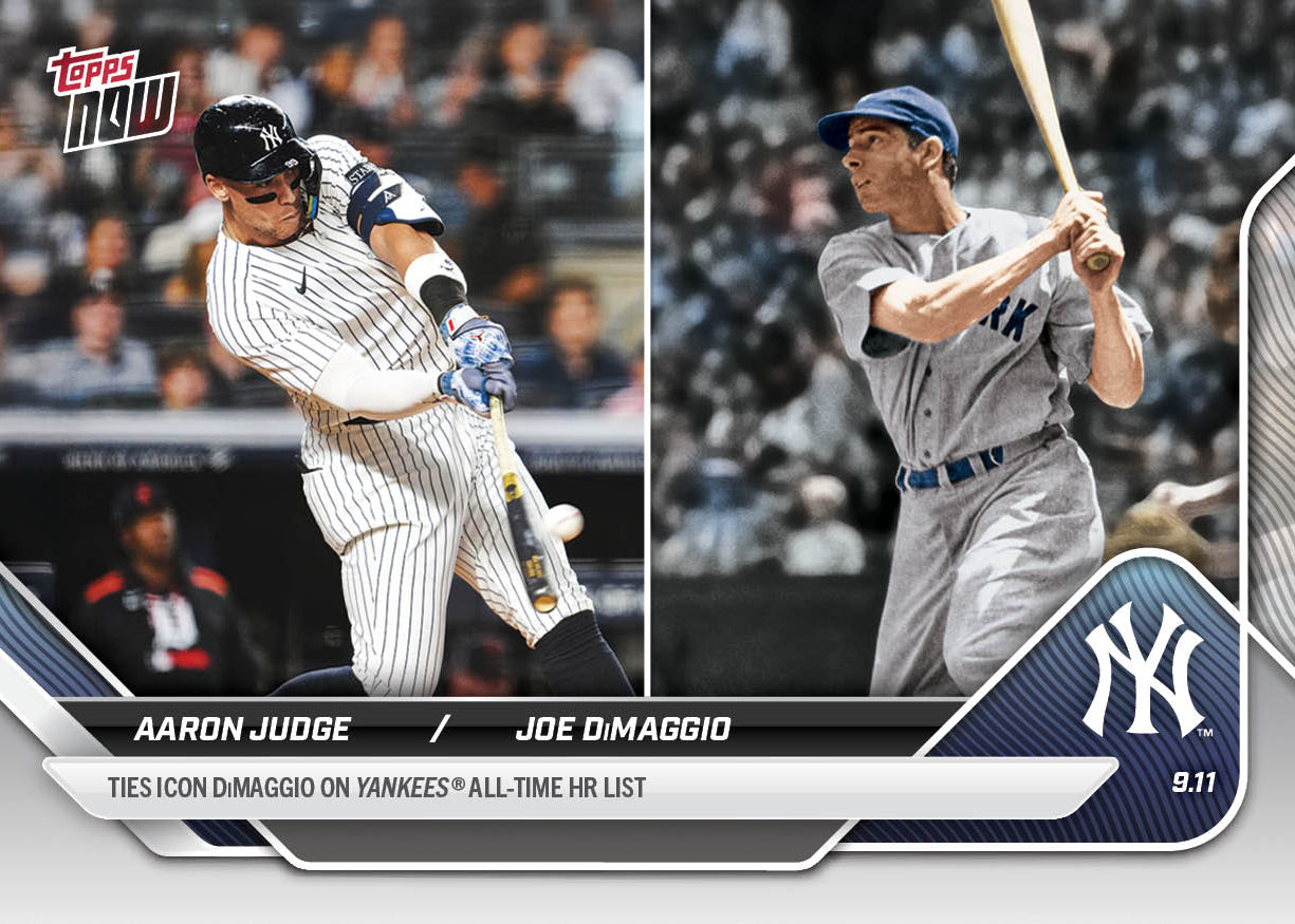 Aaron Judge - 2025 MLB Topps NOW - Card 695 - PR: 6599 - Image 2