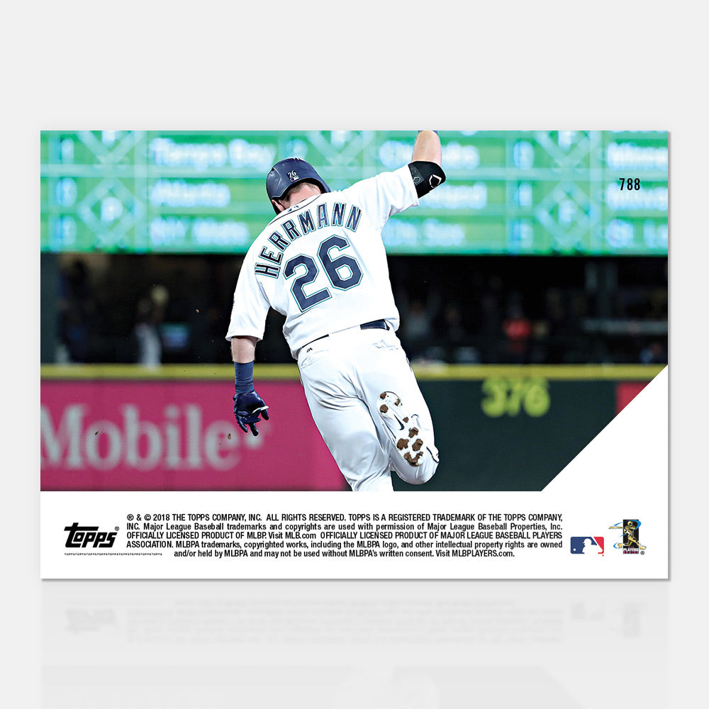 Chris Herrmann - 09/25/2018 TOPPS NOW Card 788 - Print Run: 162 - Image 2