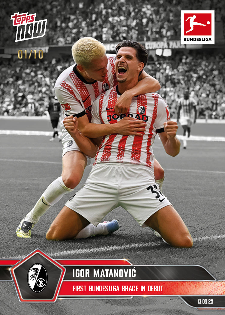 Igor Matanović - 2025-26 Bundesliga Topps NOW - Card 19 - PR: 184 - Image 4