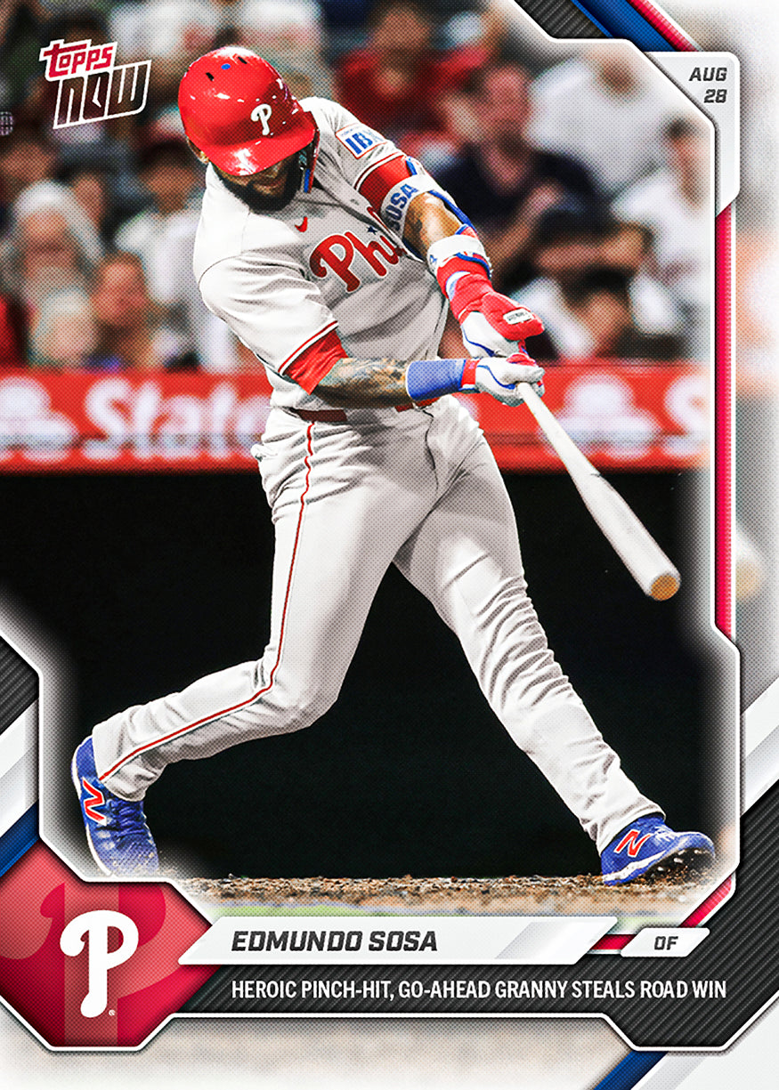 Edmundo Sosa - 2026 MLB Topps NOW - Card 611 - PR: 1225