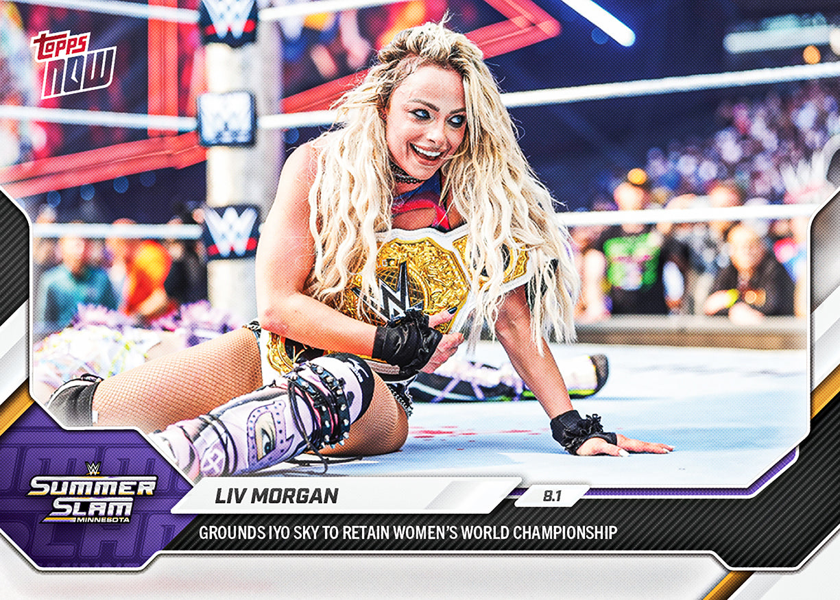 Liv Morgan - 2026 WWE Topps NOW - Card 75 - PR: 2034