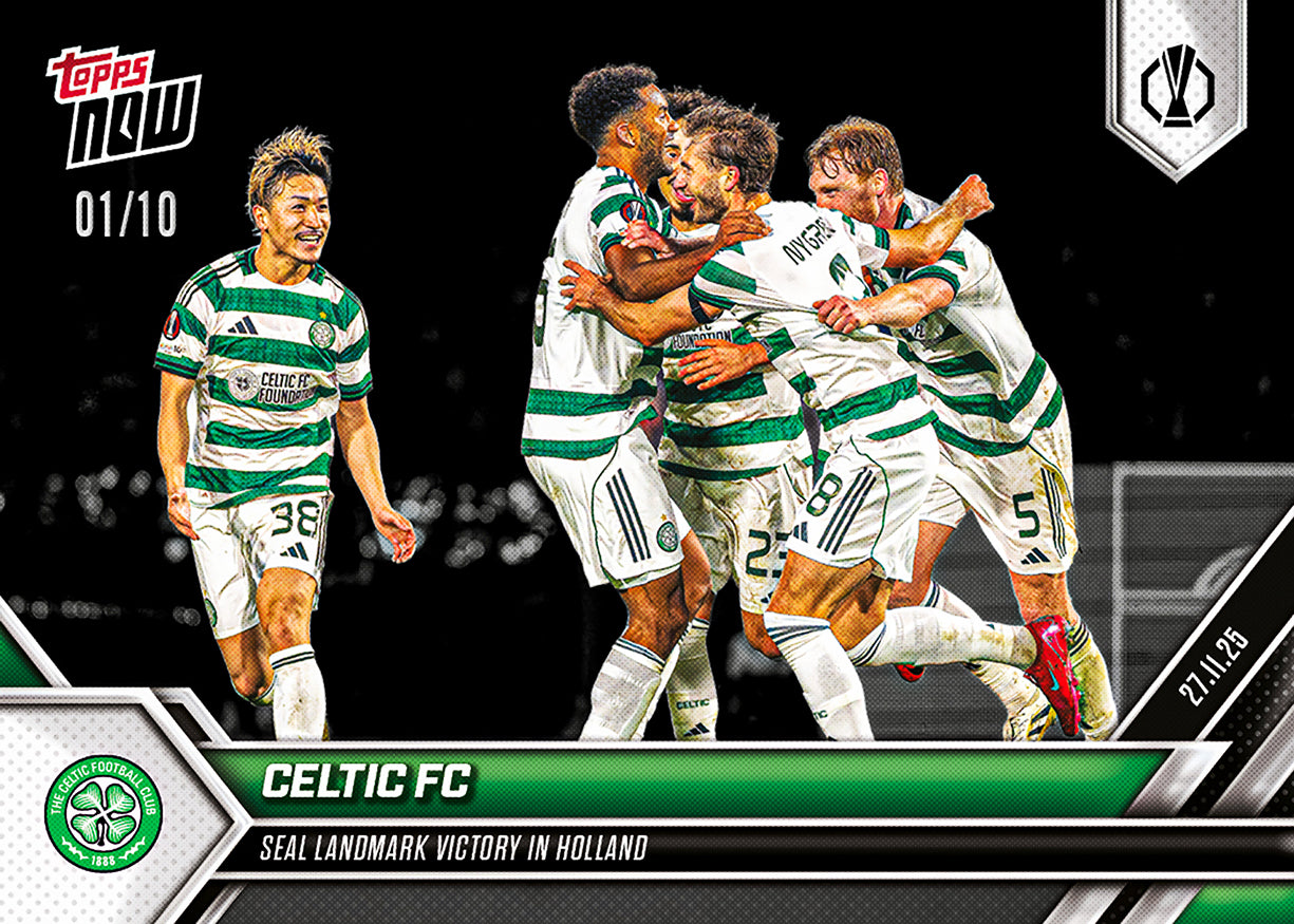 Celtic FC - 2025-26 UEL Topps NOW - Card 9 - PR: 164 - Image 4