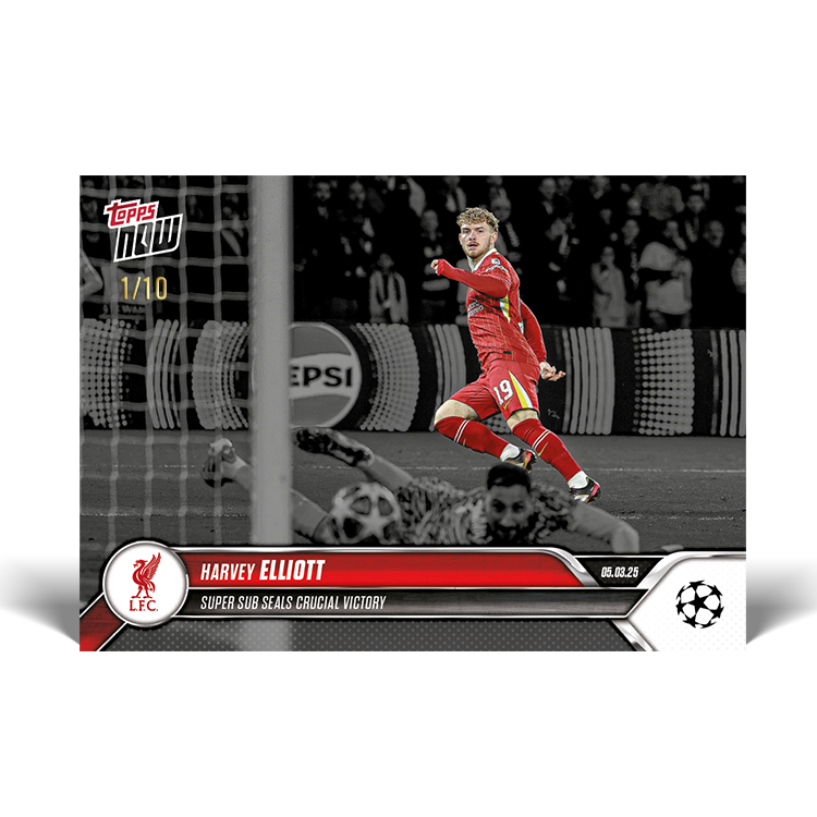 Harvey Elliott - 2024-25 UCL Topps NOW Card 119 - PR: 423 - Image 4