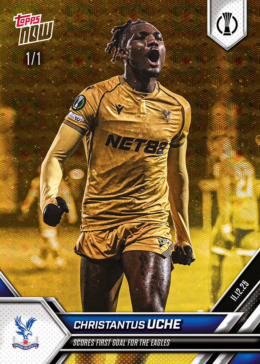 Christantus Uche - 2025-26 UECL Topps NOW - Card 6 - PR: 136 - Image 2