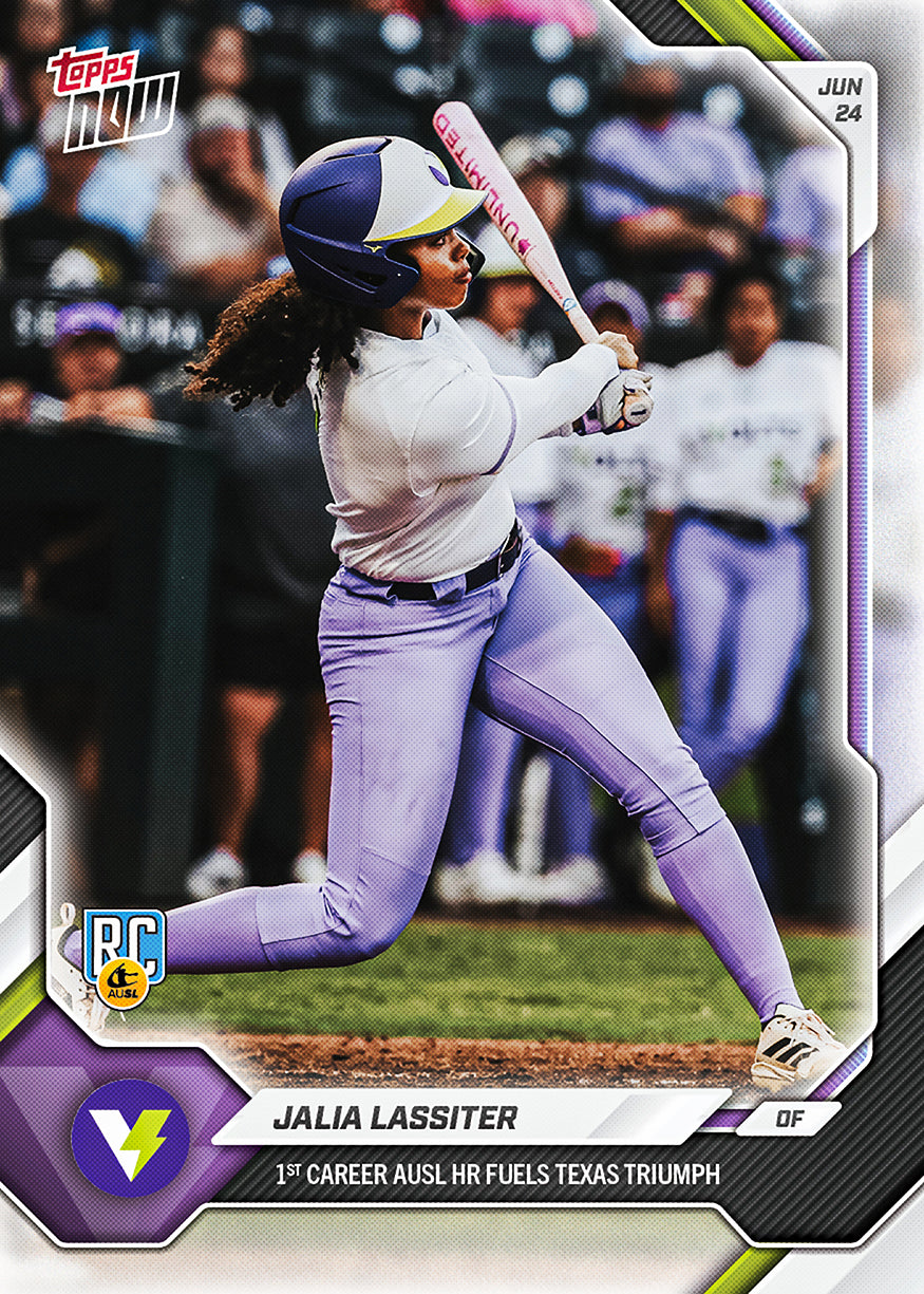 Jalia Lassiter - 2026 AUSL Topps NOW - Card 19 - PR: 532