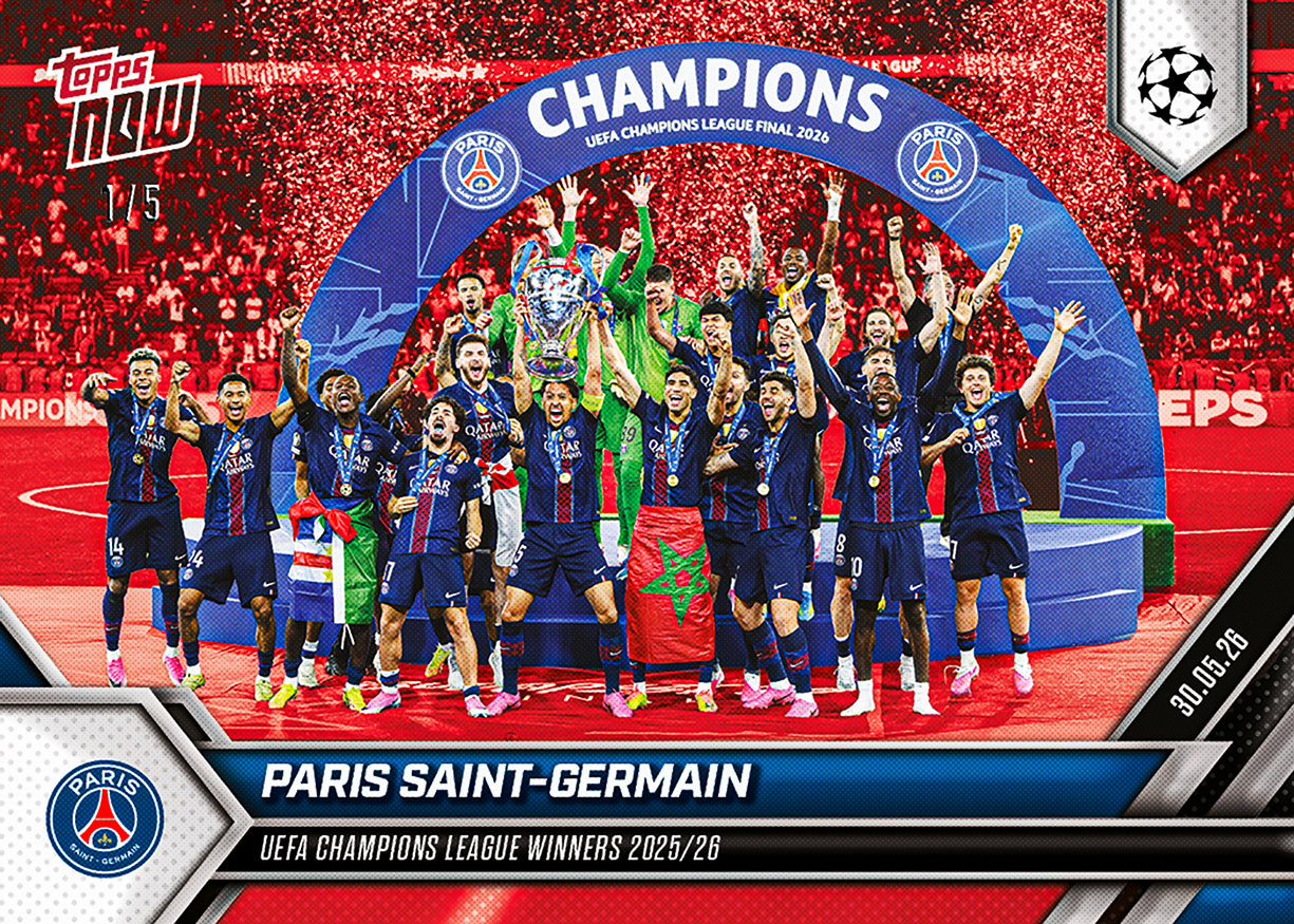 Paris Saint-Germain - 2025-26 UCL Topps NOW - Card 138 - PR: 4056 - Image 5