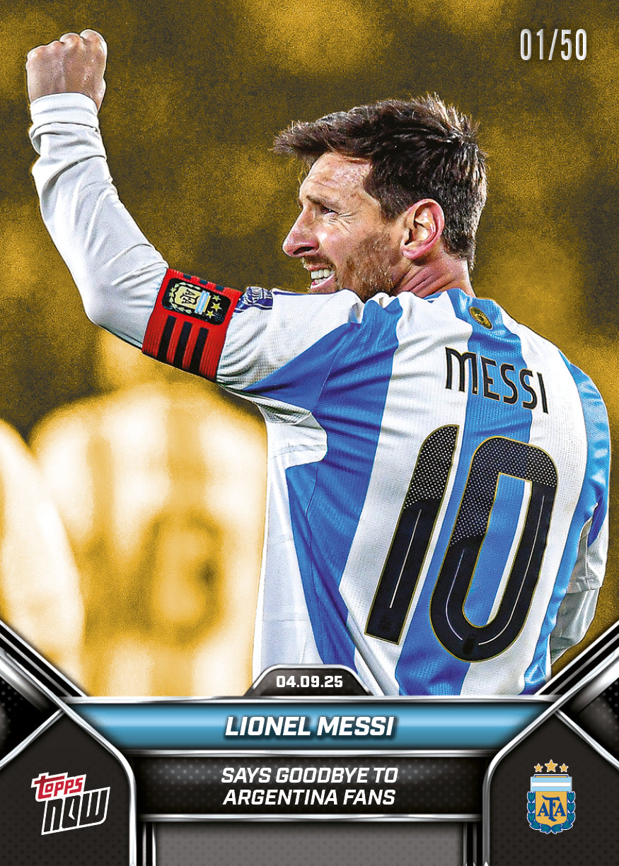 Lionel Messi - 2024-25 Argentina Topps NOW - Card 2 - PR: 34982 - Image 6