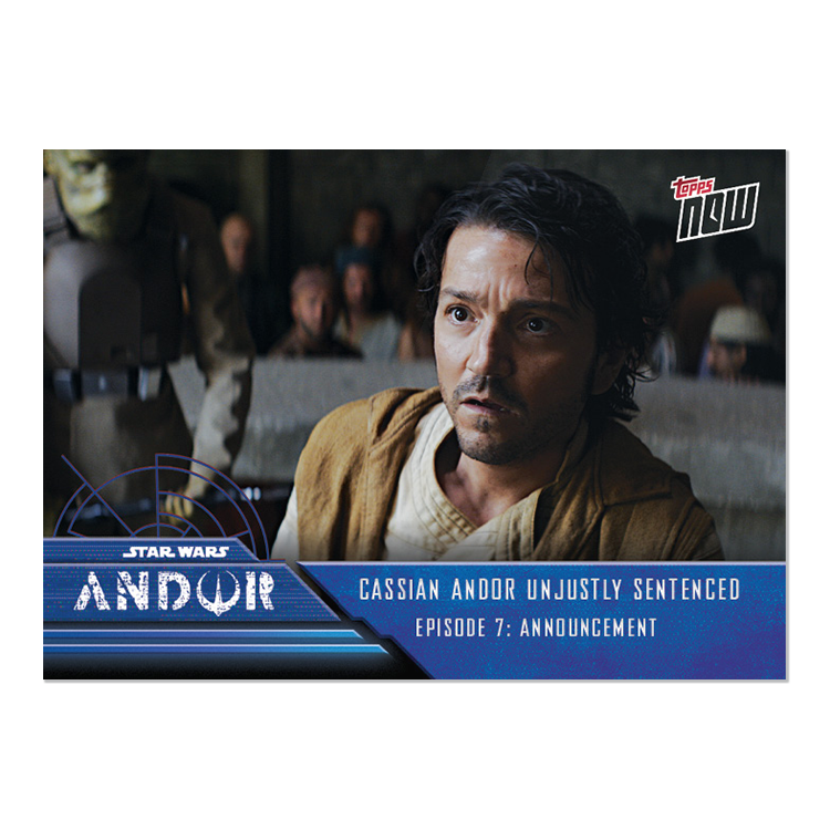 2022 TOPPS NOW Star Wars: Andor Episode 7 - 5 Card Set - PR: 687 - Image 10