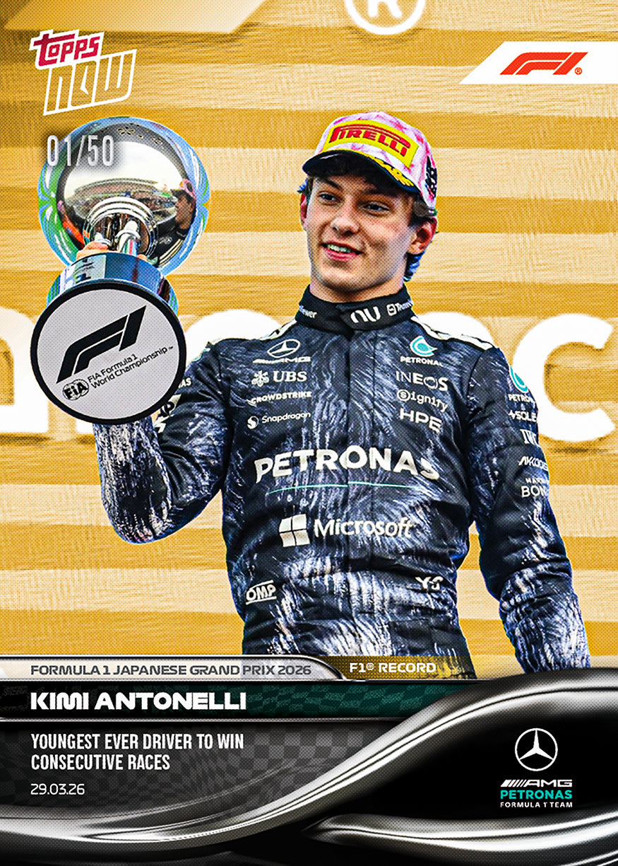 Kimi Antonelli - 2026 Formula 1 Topps NOW - Card 22 - PR: 18223 - Image 7