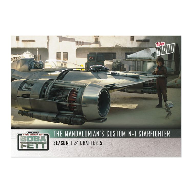 2022 Star Wars TOPPS NOW - 5-Card Pack - Book of Boba Fett Chapter 5 - PR: 1769 - Image 7