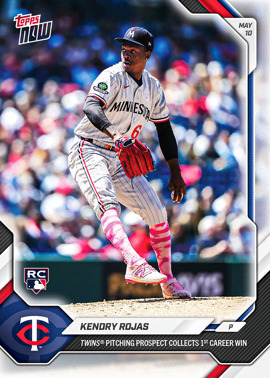 Kendry Rojas - 2026 MLB Topps NOW - Card 185 - PR: 552