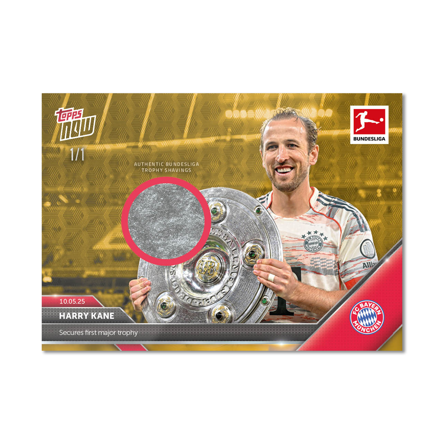 Harry Kane - 2024-25 Bundesliga Topps NOW - Card 189 - LOOK FOR AUTO OR RELIC - PR: 2578 - Image 2