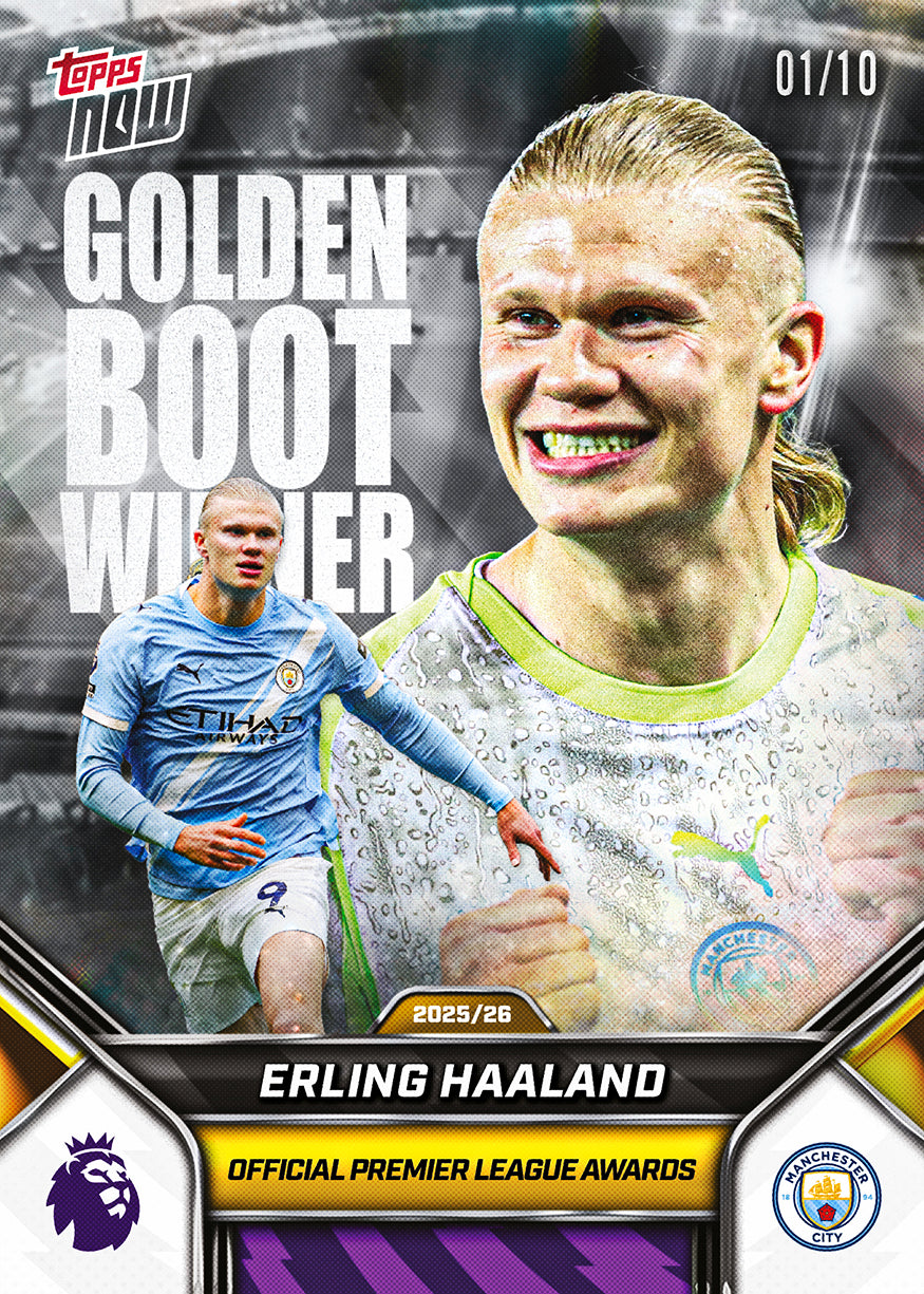 Erling Haaland - 2025-26 Premier League Topps NOW - Card 208 - PR: 3842 - Image 5