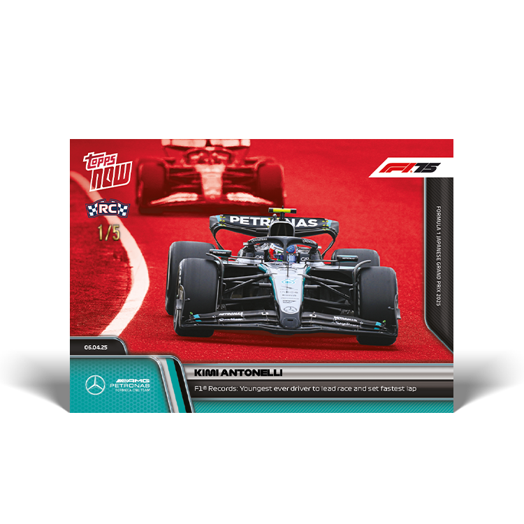 Kimi Antonelli - 2025 Formula 1 Topps NOW Card 28 - PR: 1714 - Image 4